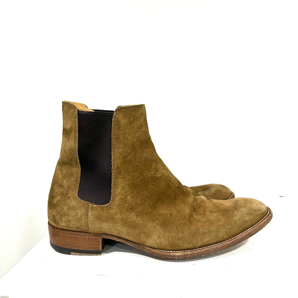 $1290 Saint Laurent Wyatt Chelsea Boot Size US 7 EU 40 - Picture 8 of 12